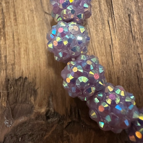 Purple Beaded Bracelet - Picture 3 of 4